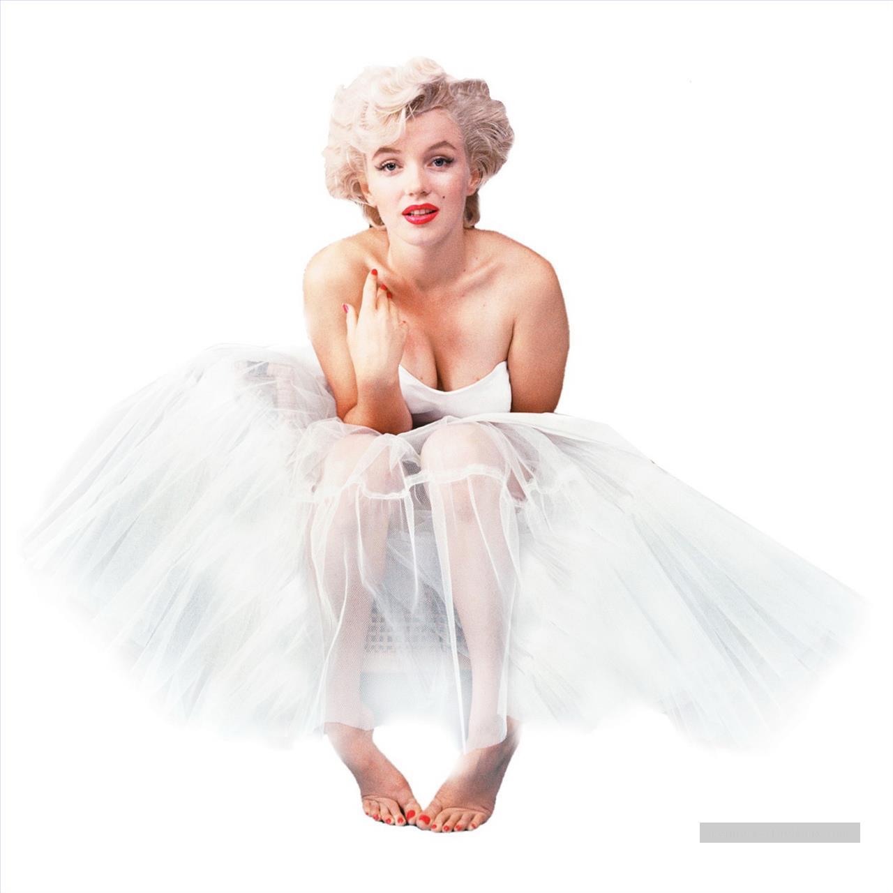 Marilyn Monroe ballerine Peintures à l'huile